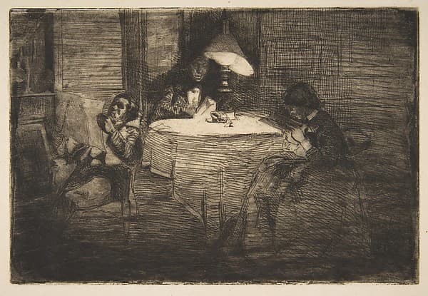 The Music Room, by James McNeill Whistler