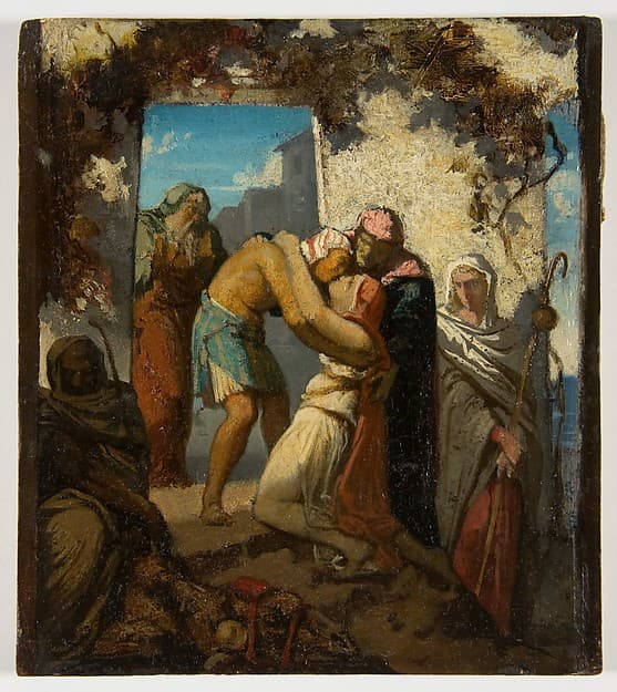 A Scene from the Story of Tobit, by Henri Lehmann