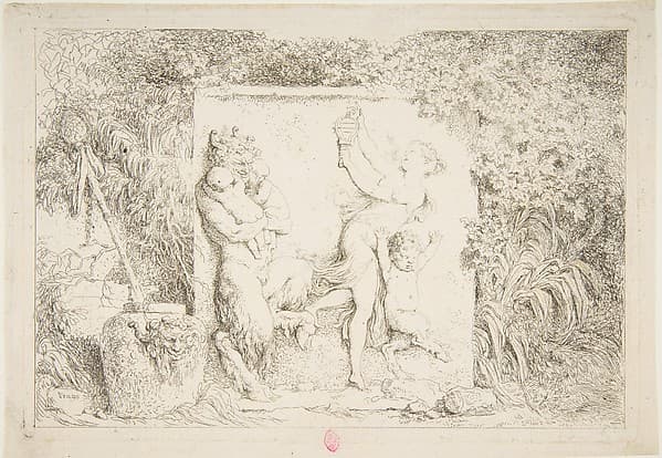 Danse de satyres, by Jean Honoré Fragonard