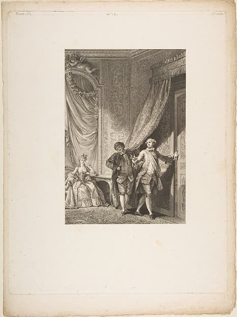 Le Magnifique, from "Contes et nouvelles en vers par Jean de La Fontaine. A Paris, de l'imprimerie de P. Didot, l'an III de la République, 1795", by Jean-Baptiste Tilliard