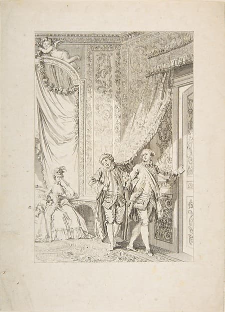 Le Magnifique, from Contes et nouvelles en vers par Jean de La Fontaine. A Paris, de l'imprimerie de P. Didot, l'an III de la République, 1795, by Jean-Baptiste Tilliard