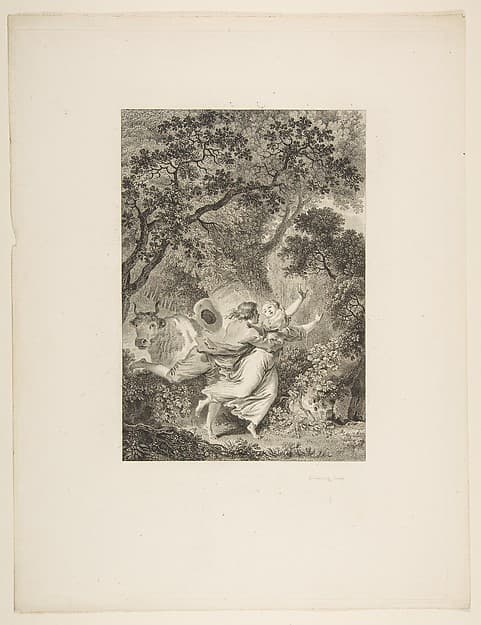 La Clochette, from "Contes et nouvelles en vers par Jean de La Fontaine", by Jean Dambrun