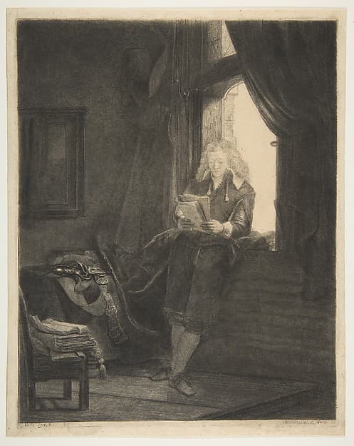 Jan Six, by Rembrandt (Rembrandt van Rijn)