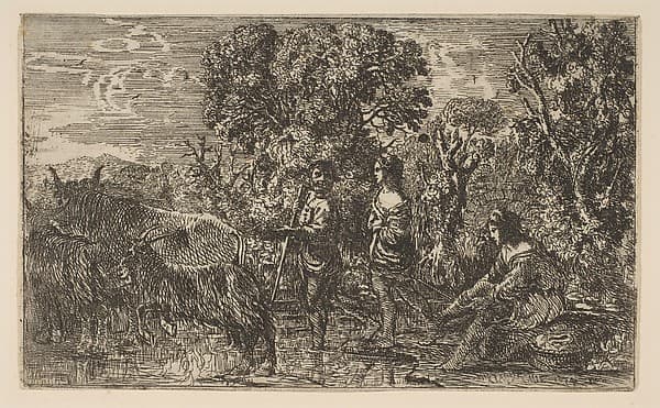 The Ford, by Claude Lorrain (Claude Gellée)