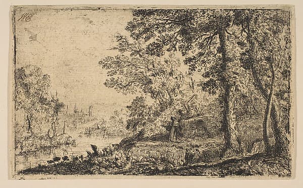The Vision, by Claude Lorrain (Claude Gellée)