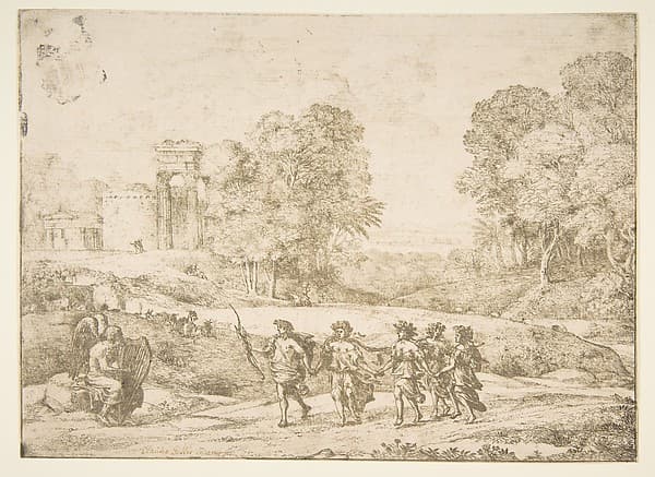 Time, Apollo and the Seasons, by Claude Lorrain (Claude Gellée)