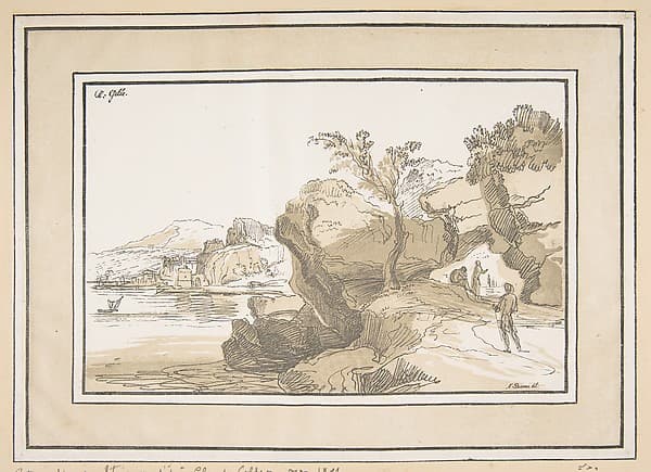 Landscape, by Johann Nepomuk Strixner