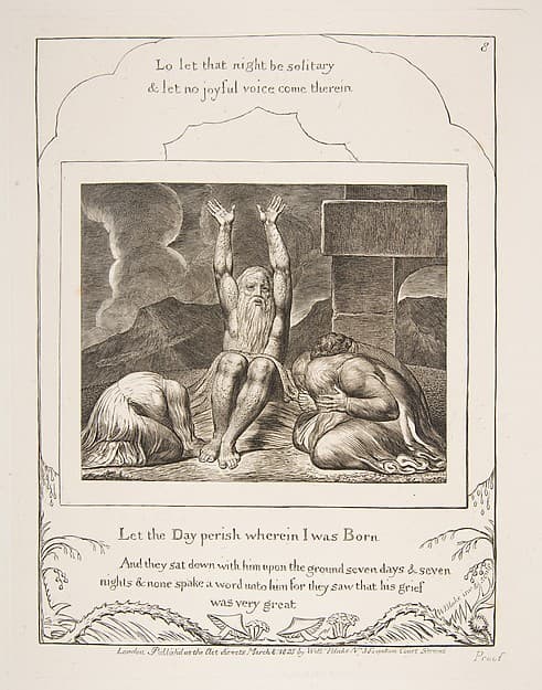 Job's Despair, by William Blake