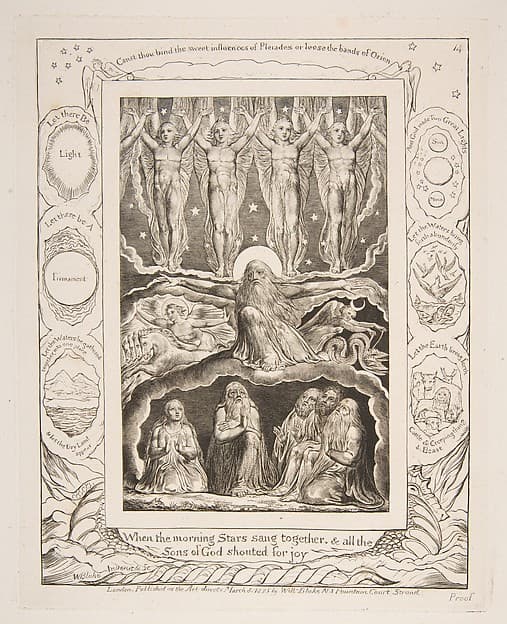 The Creation, by William Blake