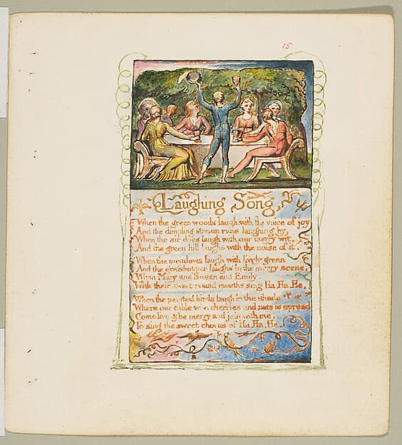 Songs of Innocence: Laughing Song, by William Blake