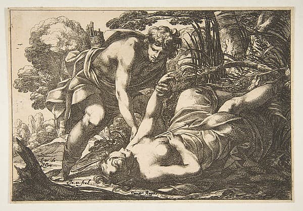 Apollo and Clytie, by Laurent de La Hyre