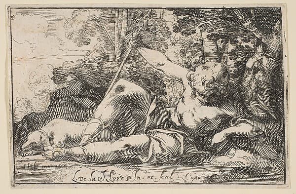 Narcissus, by Laurent de La Hyre