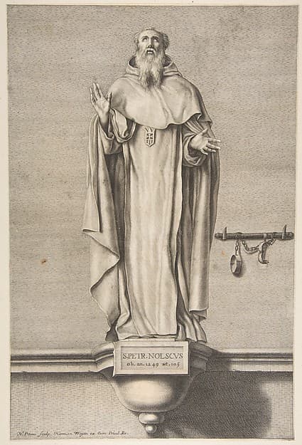St. Peter Nolscus, by Nicolas Pitau