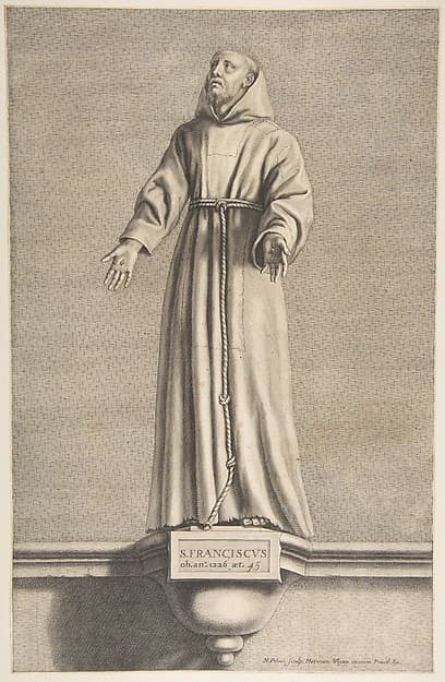 St. Francis, by Nicolas Pitau