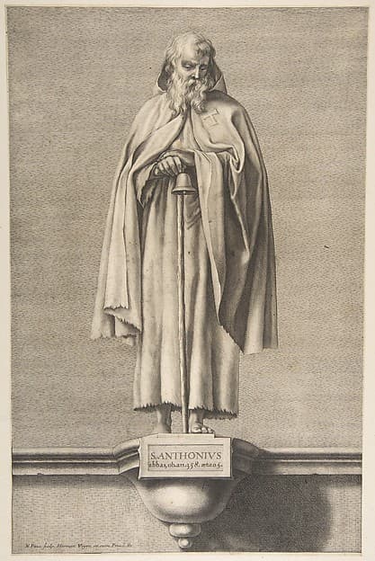 St. Anthony, by Nicolas Pitau