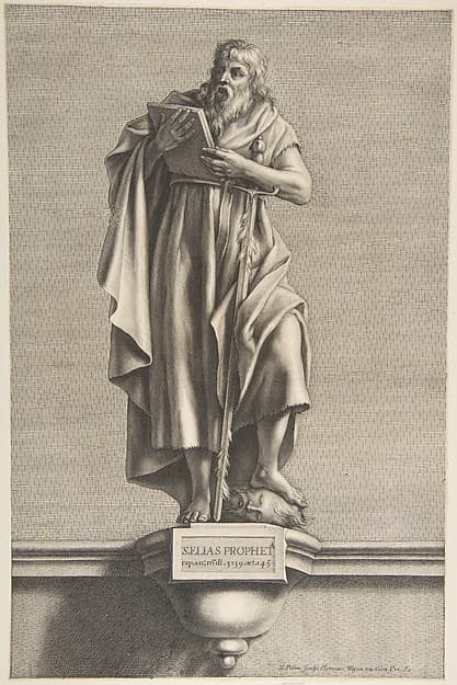 The Prophet Elias, by Nicolas Pitau