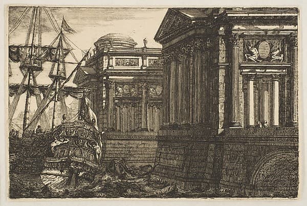 Port Scene, by Pierre Moreau