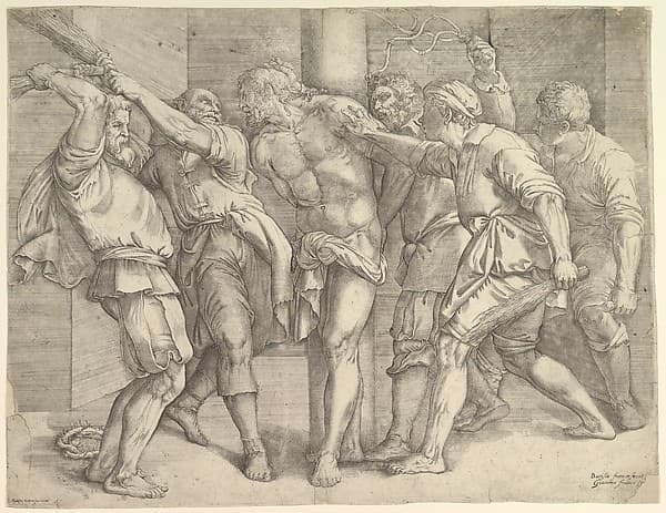 The Flagellation, by Battista Franco