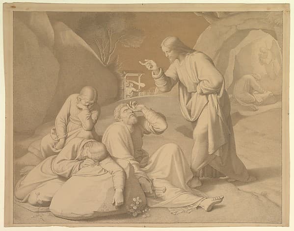 Christ in the Garden of Gethsemane, by Johann Friedrich Overbeck