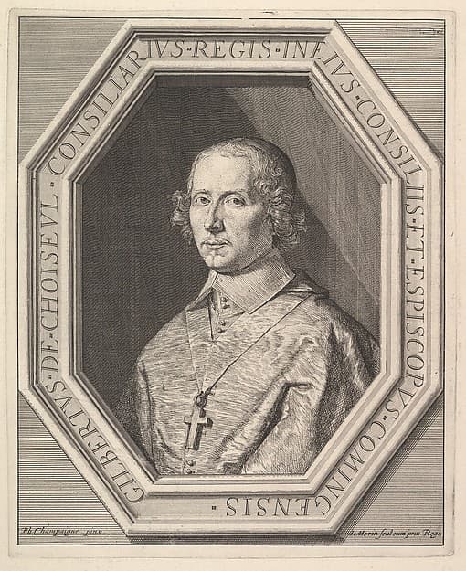 Gilbert de Choiseul-Praslin, eveque de Comminges, by Jean Morin