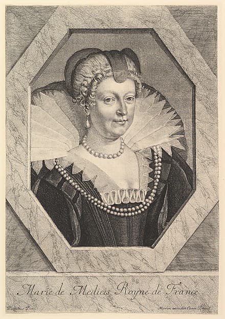 Marie de Medicis, reine de France, by Jean Morin