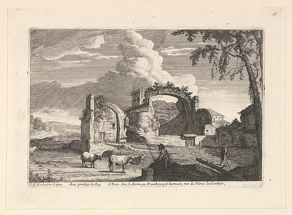 Le Bouvier Assis, by Jean Morin