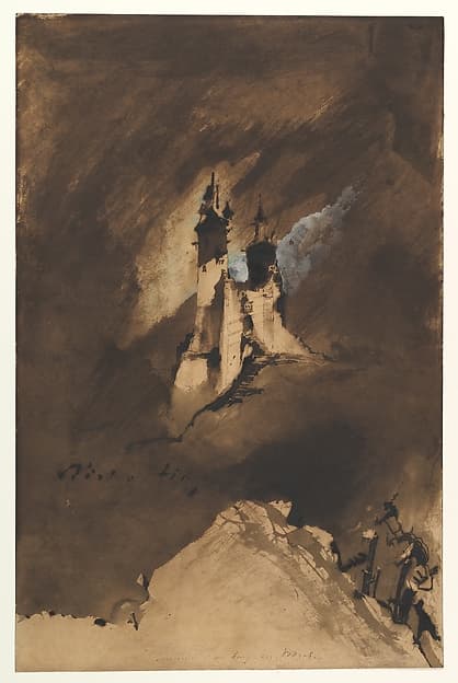 Souvenir of a Castle in Vosges, by Victor Hugo