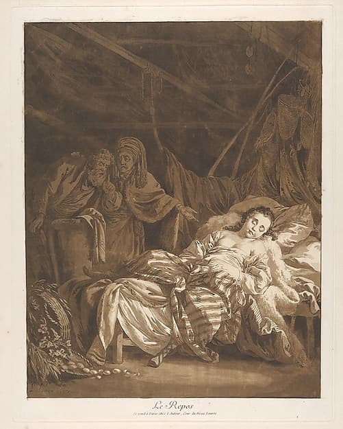 The Rest (Le Repos), by Jean-Baptiste Le Prince