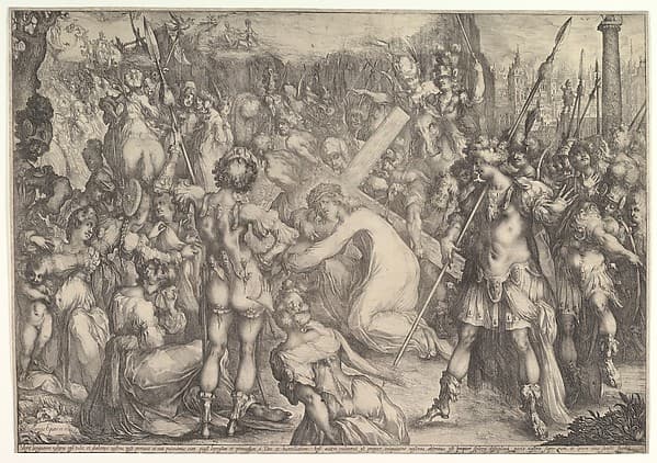 Christ Carrying the Cross, by Jacques Bellange