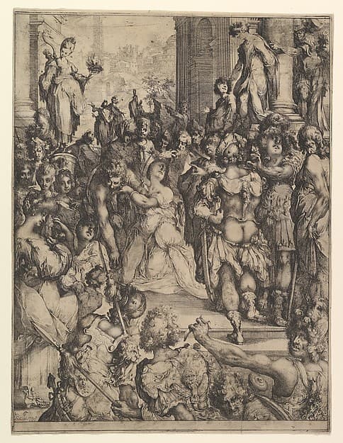 The Martyrdom of Saint Lucy, by Jacques Bellange