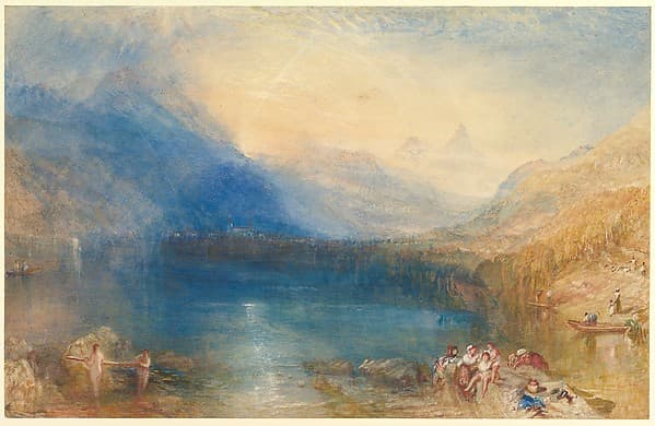 The Lake of Zug, by Joseph Mallord William Turner
