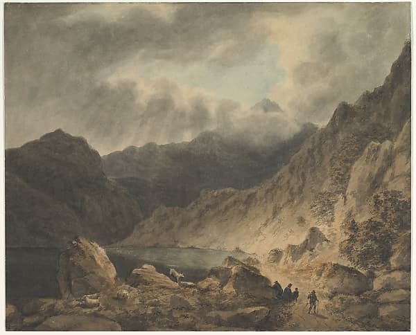 Storm Over A Lake, by Joseph Barber