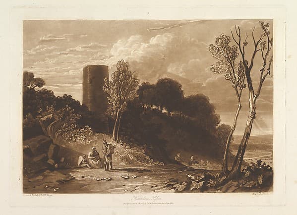 Winchelsea Sussex, part VIII, plate 42 from "Liber Studiorum", by Joseph Mallord William Turner