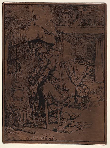 The Pater Familias, by Adriaen van Ostade