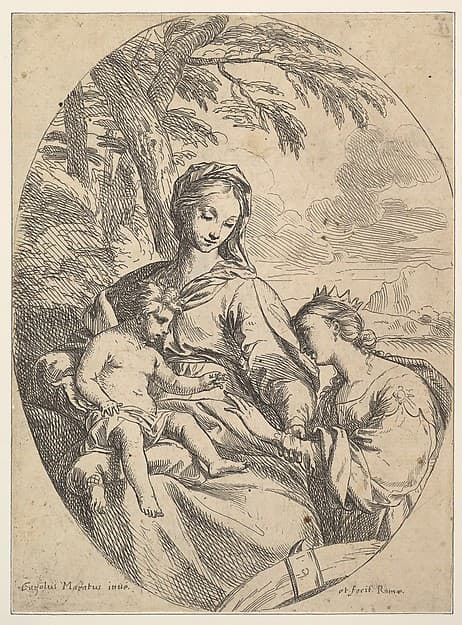 The Marriage of St. Catherine, by Carlo Maratti