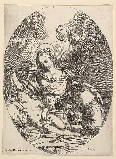 Virgin and Child with St. Mary Magdalen, by Carlo Maratti