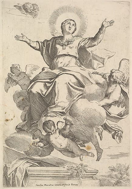 The Assumption of the Virgin, by Carlo Maratti