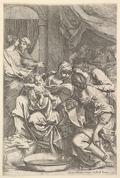 The Birth of the Virgin, by Carlo Maratti