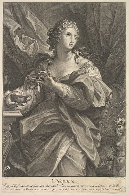 Cleopatra, by Johann Jakob Frey the Elder