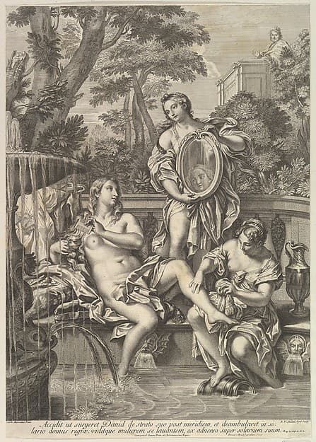 David and Bathsheba, by Robert van Audenaerde