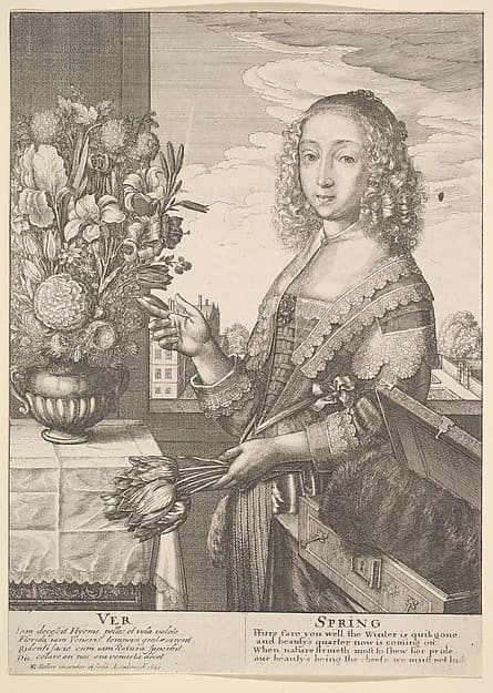 Ver - Spring, by Wenceslaus Hollar