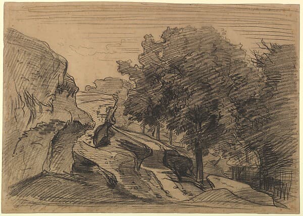 Rocky Landscape, by Charles-François Daubigny