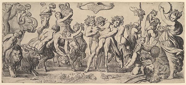 Triumph of Bacchus, by Pierre Brebiette