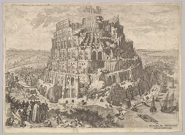 The Tower of Babel, by Anton Joseph von Prenner