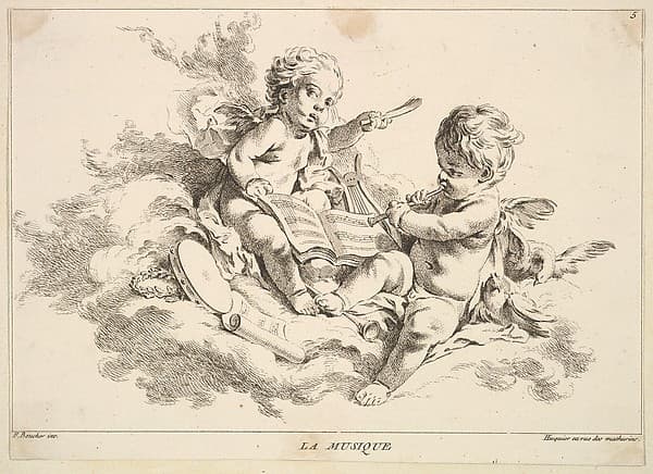 Music, by Louis Félix de La Rue
