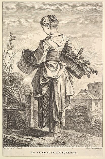 The Seller of Celery, by John Ingram