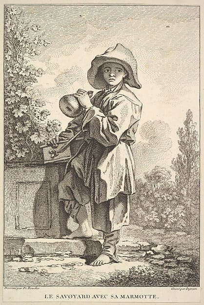 The Savoyard with His Box, by John Ingram
