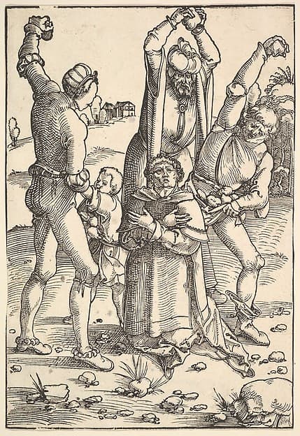 Martyrdom of St. Stephen, by Hans Baldung (called Hans Baldung Grien)