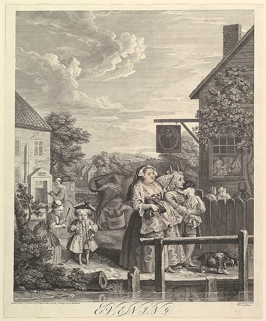 Evening: The Four Times of Day, by Bernard Baron