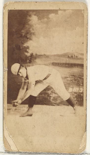 Card 3, from the Girl Baseball Players series (N48, Type 1) for Virginia Brights Cigarettes, by Allen & Ginter